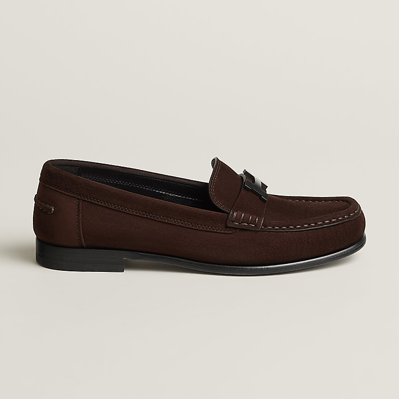 ユキ　HERMES ミンク　モカシン　マロン　ローファー　36 Nova loafer | Hermès Mainland China